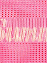 Zwillingsherz Strick Shopper-Tasche "Summer" - Pink