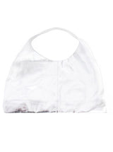 Zwillingsherz Metallic Shopper Riemen Silber