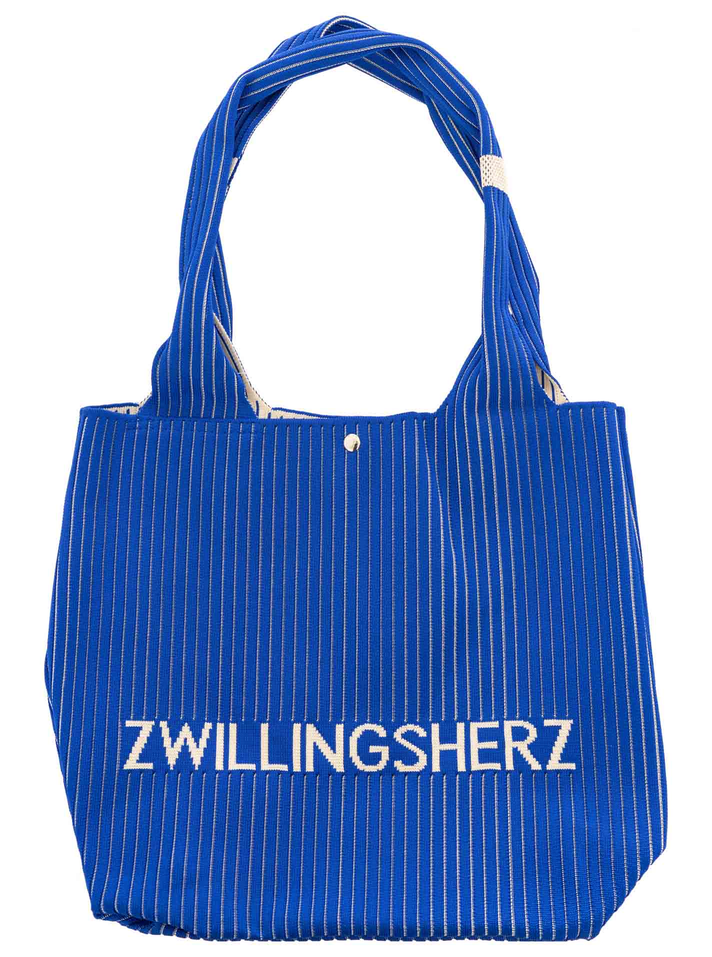 Zwillingsherz Shopper Tasche Zwillingsherz Royalblau