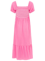 Zwillingsherz Kleid Leinenmix  Romantic Pink
