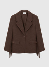 JACKE HAWIKA kaffeebraun: S