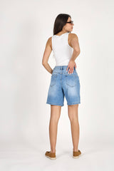 Baggy-Shorts aus Jeans „Cyria“ - Ana & Lucy*: Hellgrau / 1(T36) 1(T38) 1(T40) 1(T42) 1(T44)