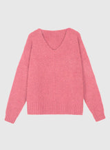 AN´GE Paris Pullover "Lenoli" leuchtendem Rosa
