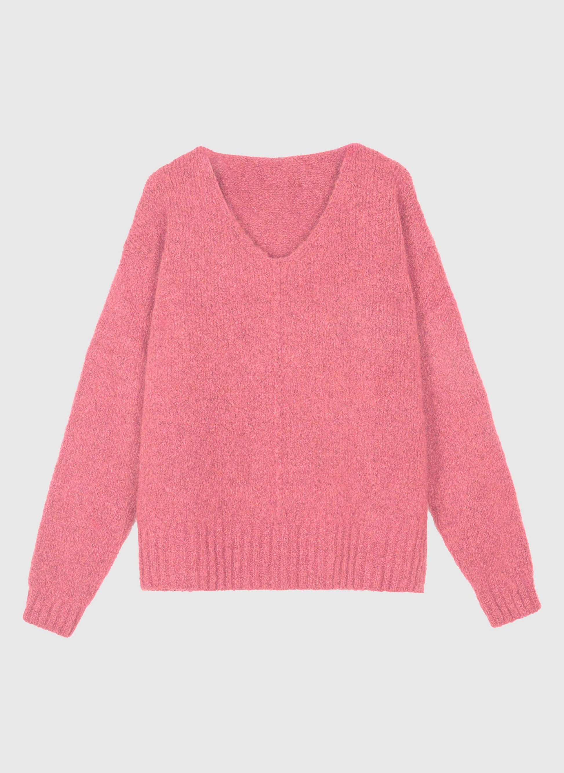 AN´GE Paris Pullover "Lenoli" leuchtendem Rosa