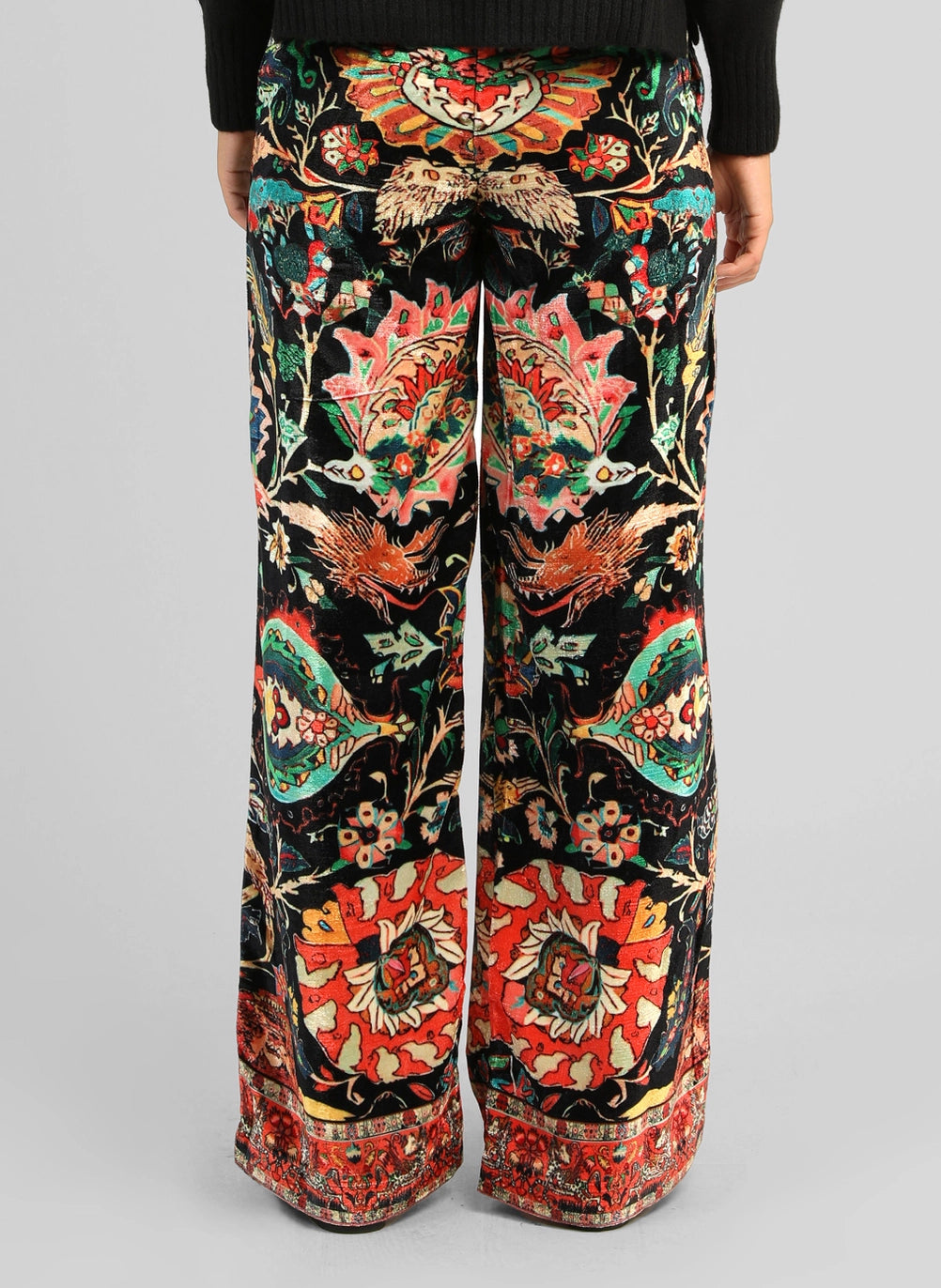 Ange Paris Hose Rossyla Aubussy Schwarz Samt