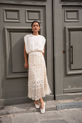 Choklate Paris Häkelrock Mathilda Bohostyle Ecru
