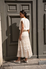 Choklate Paris Häkelrock Mathilda Bohostyle Ecru