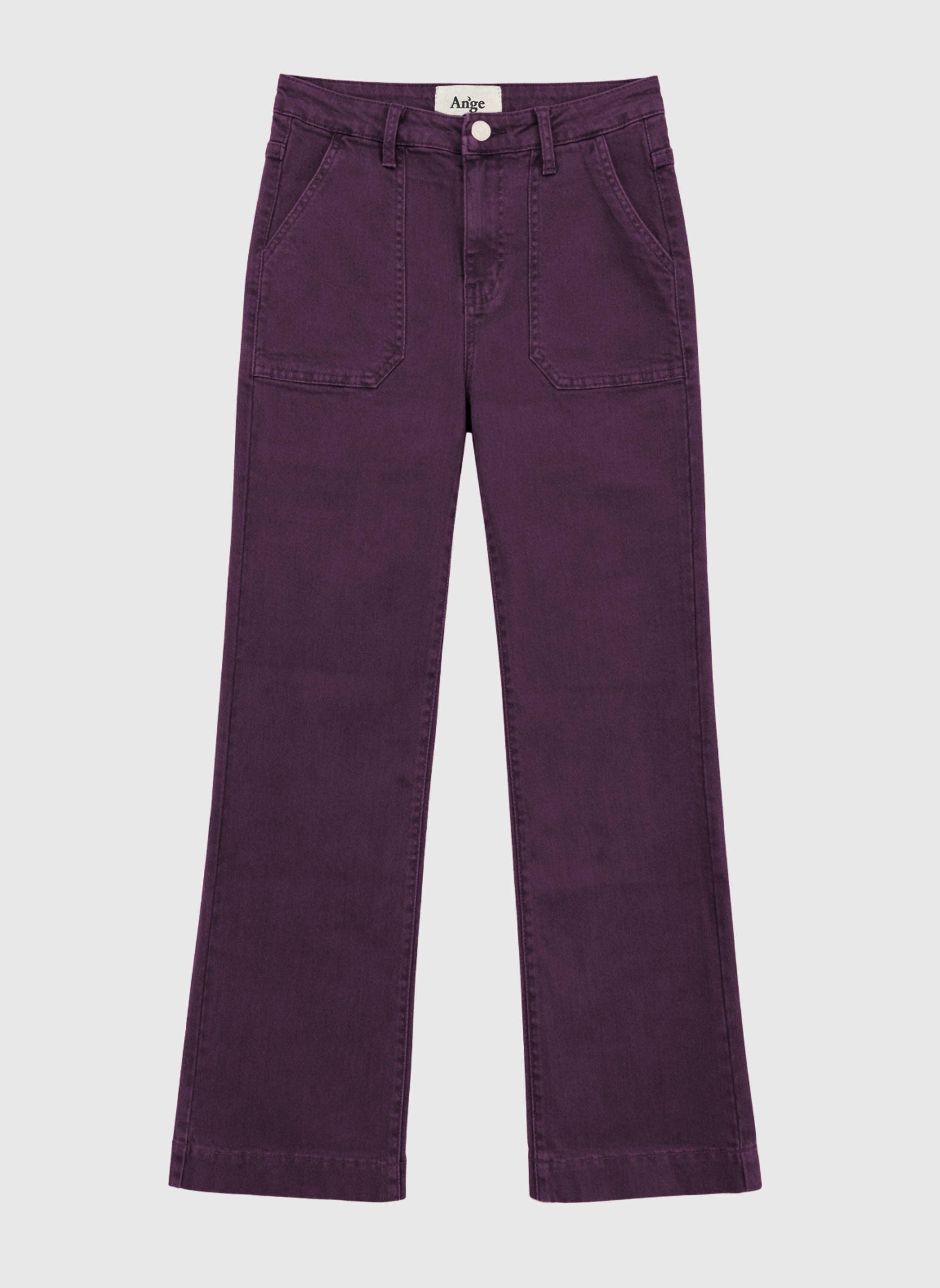 HOSE PARMY aubergine: 34