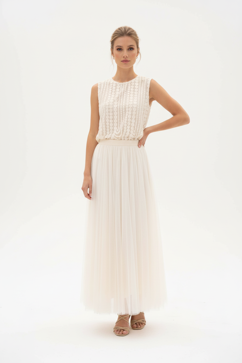 Choklate Paris Amber Tüllrock mit Pailletten-Top