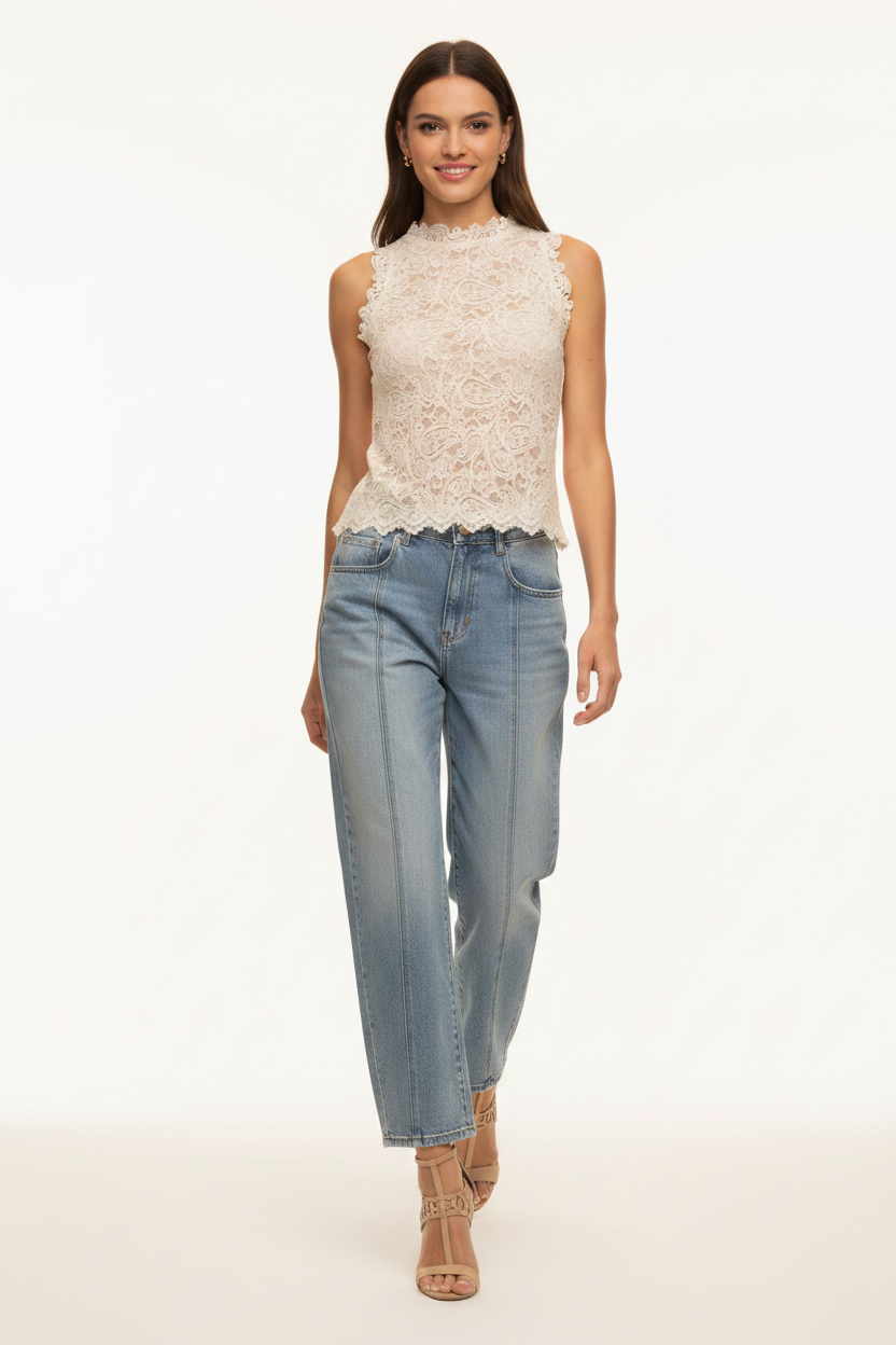 Choklate Paris Catalina – Editorial Look längere Jeans