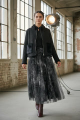 Choklate Paris Wendejacke Melbourne Kunstpelz Schwarz