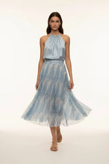 Choklate Paris Rock Vérone Karomuster & Liberty Blumenprint Blau