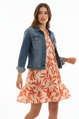Choklate Paris Kurzes Sommerkleid Saint-Tropez Rot