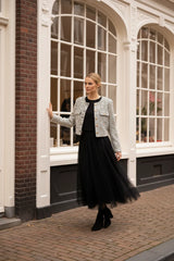 Choklate Paris Tüllrock Amber Slim Fit Schwarz