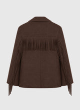 JACKE HAWIKA kaffeebraun: S