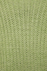 Lanidor - Kuschel-Pullover mit hohem Kragen - Grün