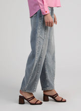 Ange Paris Jeans Prime Ballonschnitt High Waist Hellblau