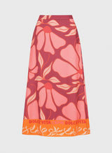 Ange Paris Midirock Rivila Rosa Blumenprint