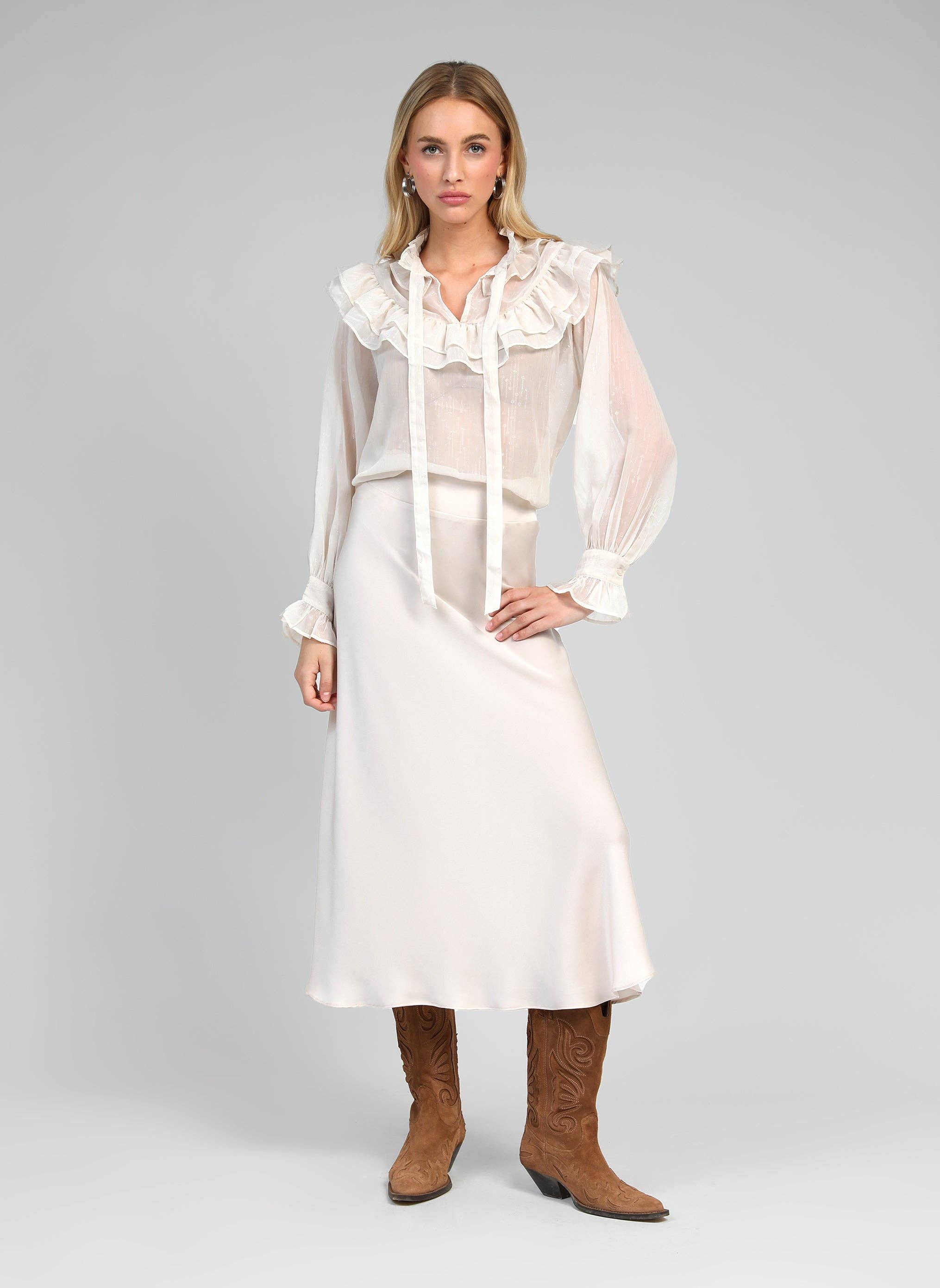 An´ge Paris MIDIROCK JANIALA Vanille