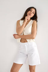 Baggy-Shorts aus Jeans „Cyria“ - Ana & Lucy*: Hellgrau / 1(T36) 1(T38) 1(T40) 1(T42) 1(T44)