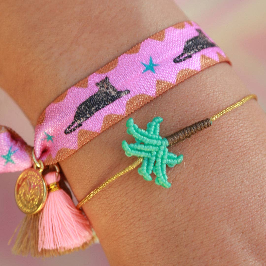 Armband Palme Türkis