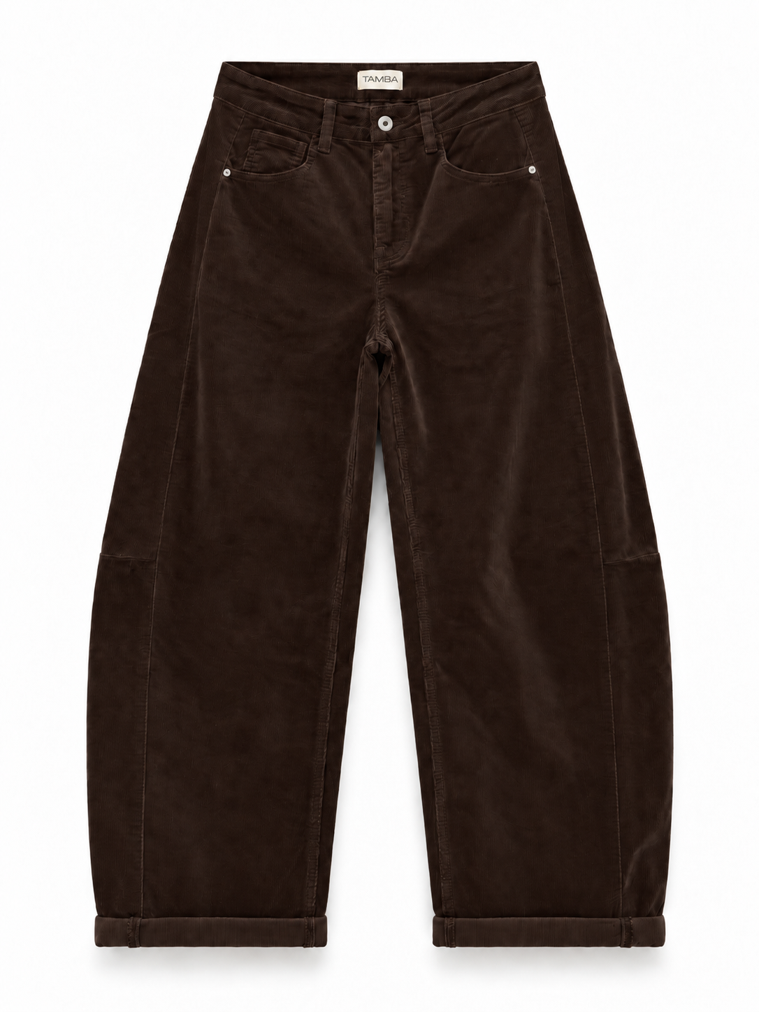 Lässige Feincord-Hose im Barrel-Fit: Off-White / M