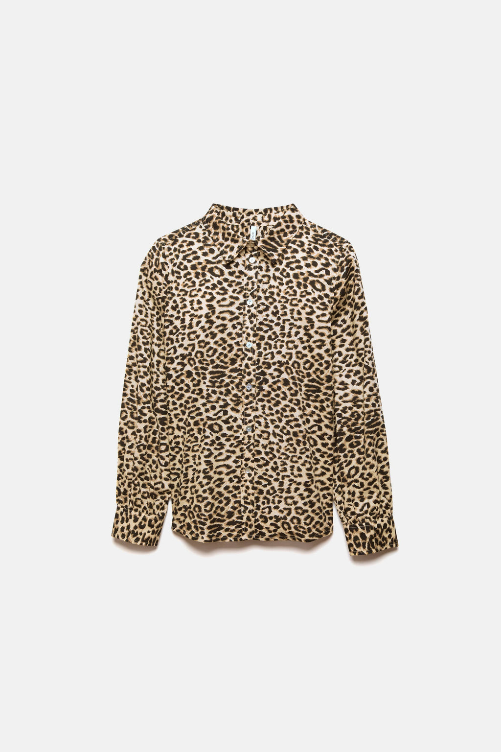 Lanidor Damenbluse im Animal-Print aus 100% Baumwolle
