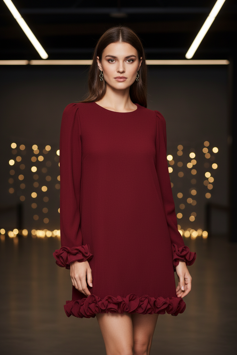 Elli White Kleid Party cool