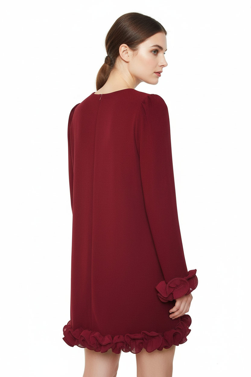 Elli White Kleid Rückansicht neu