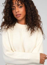 PULLOVER LETRESSY ecru: M/L