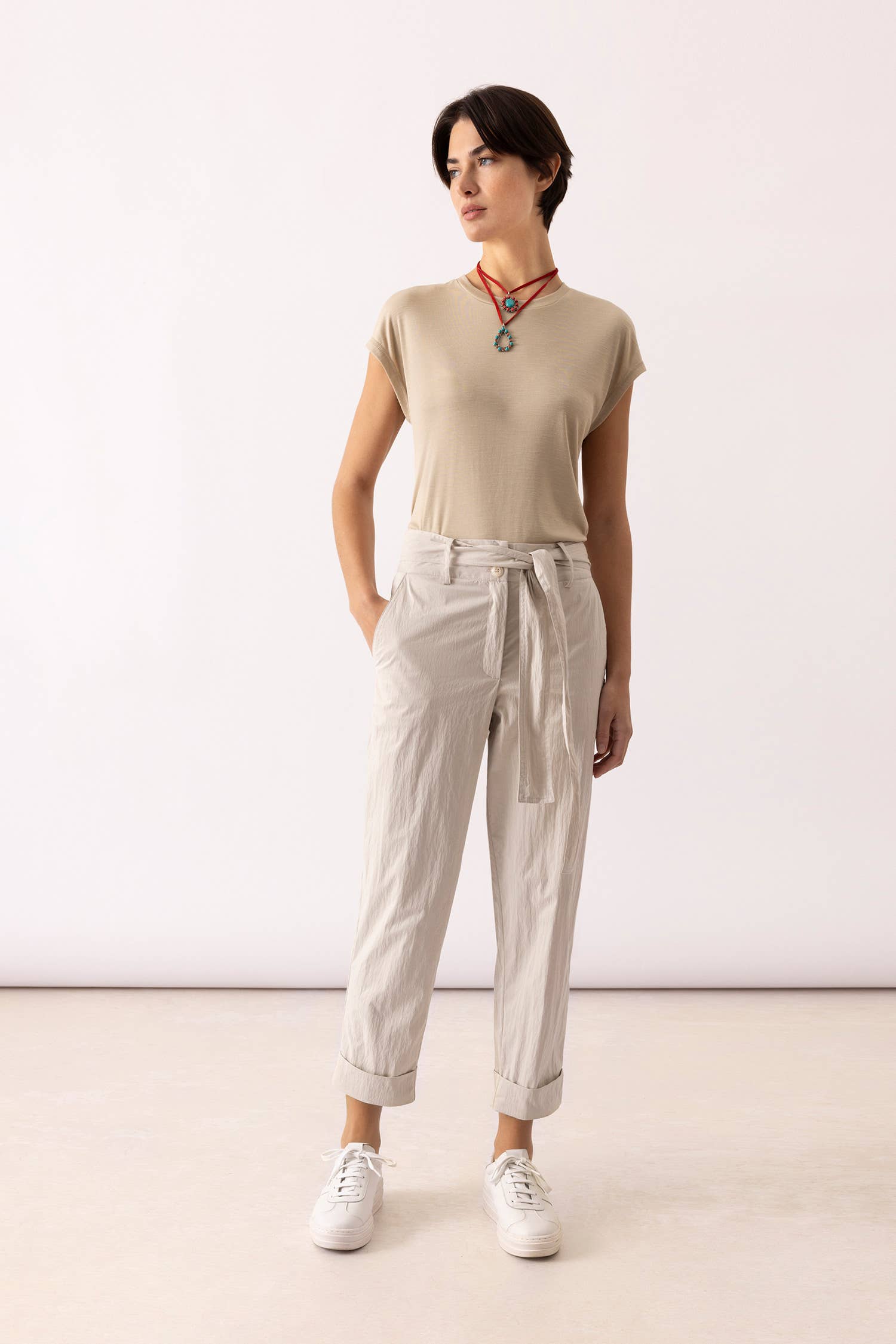 Hose mit Knittereffekt (408944-15): L