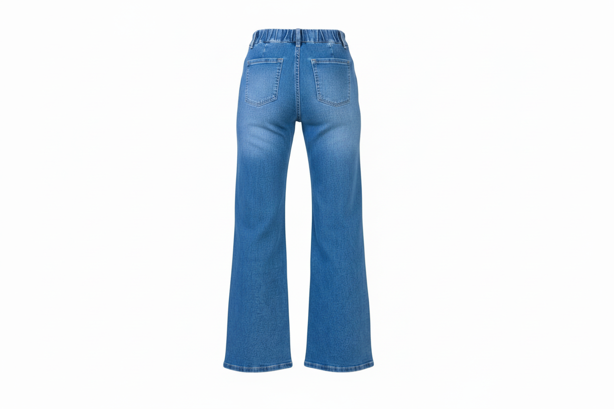 Jeans Rückenansicht freigestellt