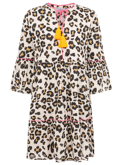 Kleid "Babsi" - Animalprint - Zwillingsherz
