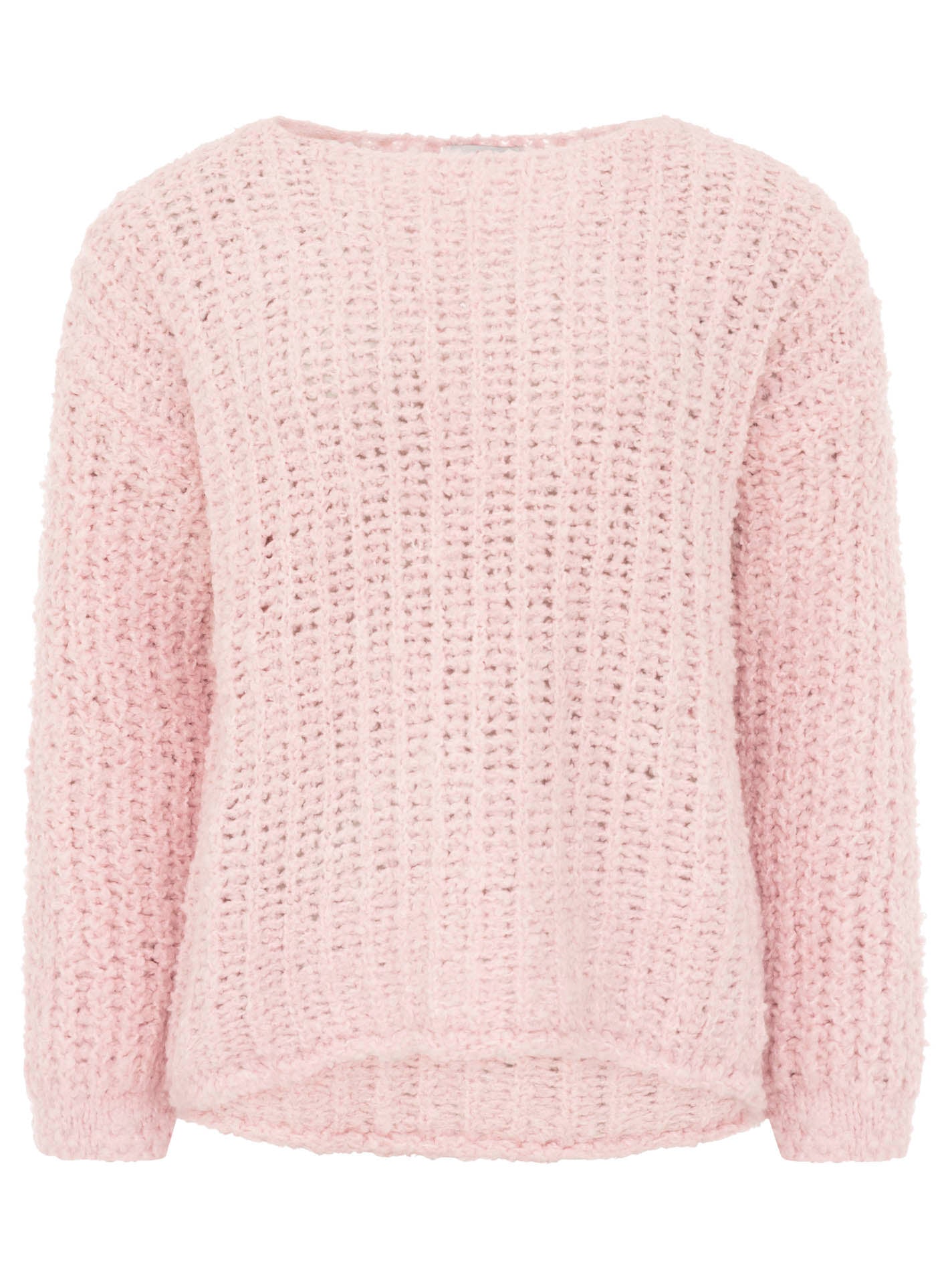 Zwillingsherz - Oversize Pullover Soft Knit in Rosa - Kuschelig weich