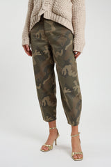 Susy Mix Cargo-Hose -Camouflage mit feinem Glitzer-Detail