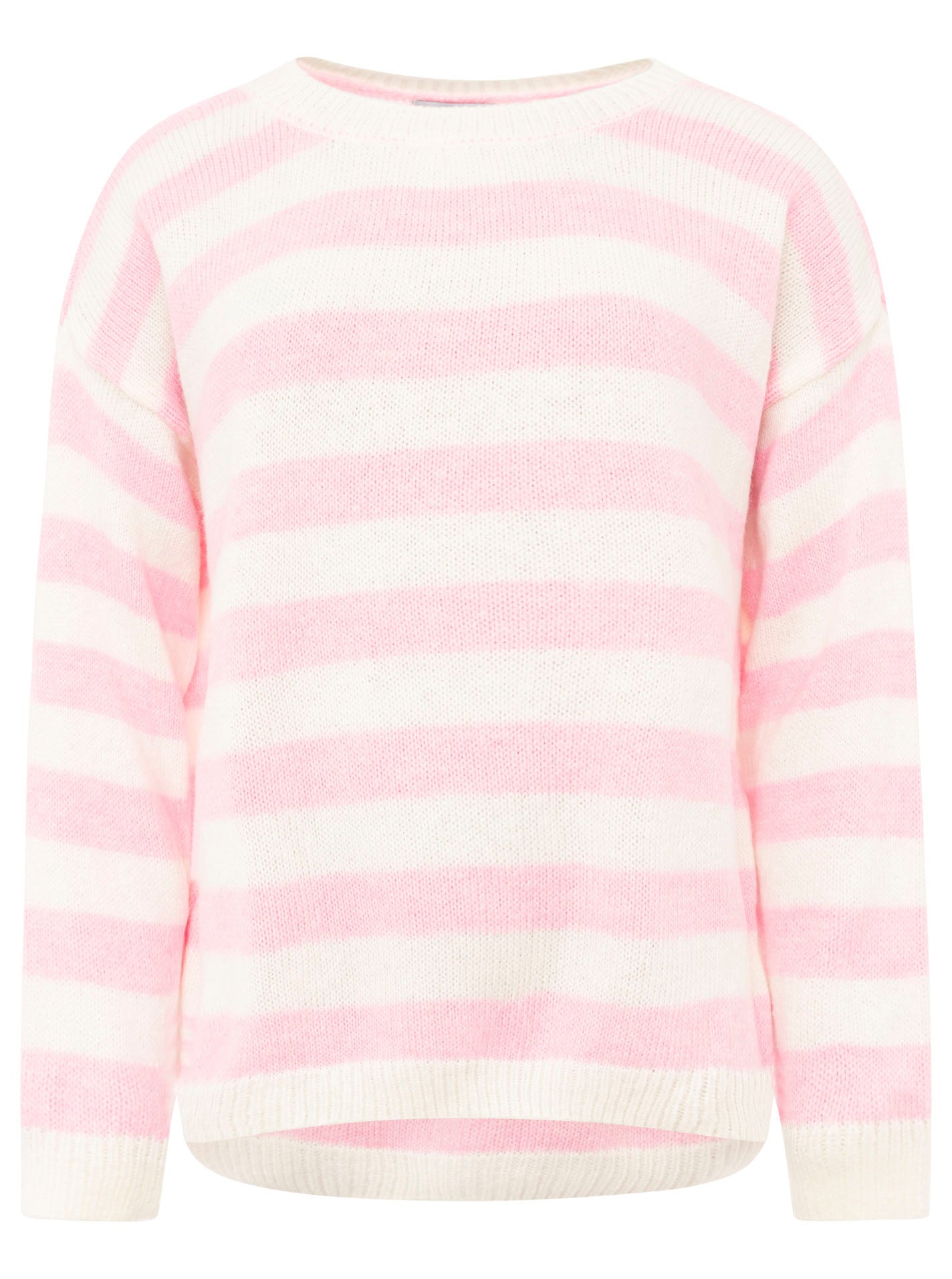 NEU!! Zwillingsherz - Pullover "Streifentraum" - Rosa -Creme