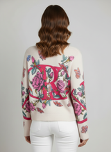 Rose Mode Cardigan Rückansicht