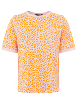 Zwillingsherz Sweatshirt 1/2 Arm "Leo" Orange