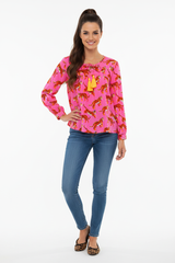 Zwillingsherz Bluse Trendy Tiger - Alternative