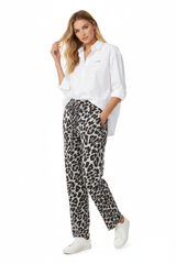 Zwillingsherz Leo Lounge Kaschmir-Hose lässiges Styling