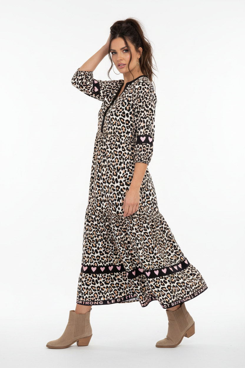 Zwillingsherz Maxikleid Classic Leo - Cool Pose